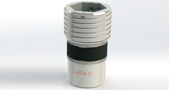 Stepless adjustment of double spring isolator